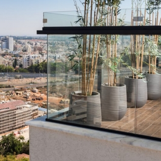 הגבהתת מעקה | סורגים שקופים | סורג שקוף מחיר